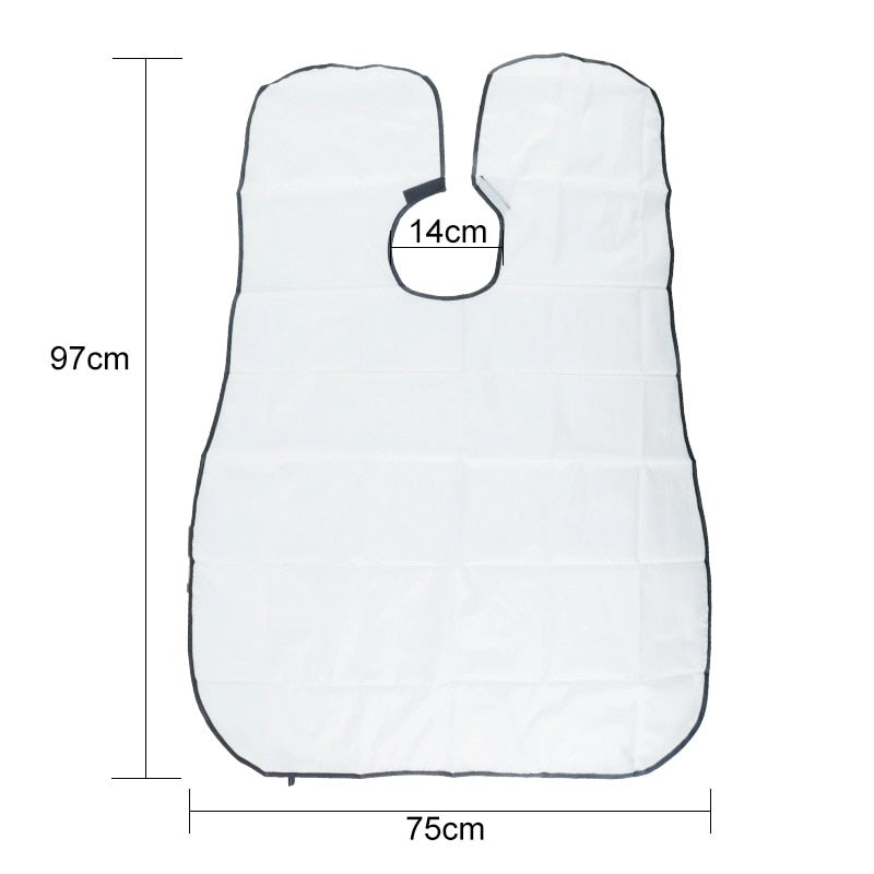 Chic Man Beard Apron Shaving Apron Care Clean Hair Adult Bib Face Shaved Holder Cleaning Hairdresser Organizer Gift for Man