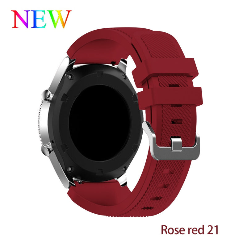 20/22mm watch band for samsung galaxy watch 46mm 42mm Gear s3 Frontier active 2 amazfit gtr/gts bip huawei watch gt 2/2e strap