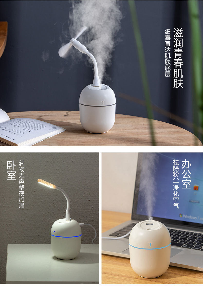 New 220ML Mini Air Humidifer Portable Ultrasonic Aroma Essential Oil Diffuser USB Mist Maker Aromatherapy Humidifiers for Home