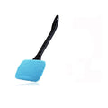 Microfiber Car Window Cleaner Long Handle Car Wash Car Brush Window Windshield Wiper Cleaner Car Cleaning Tool