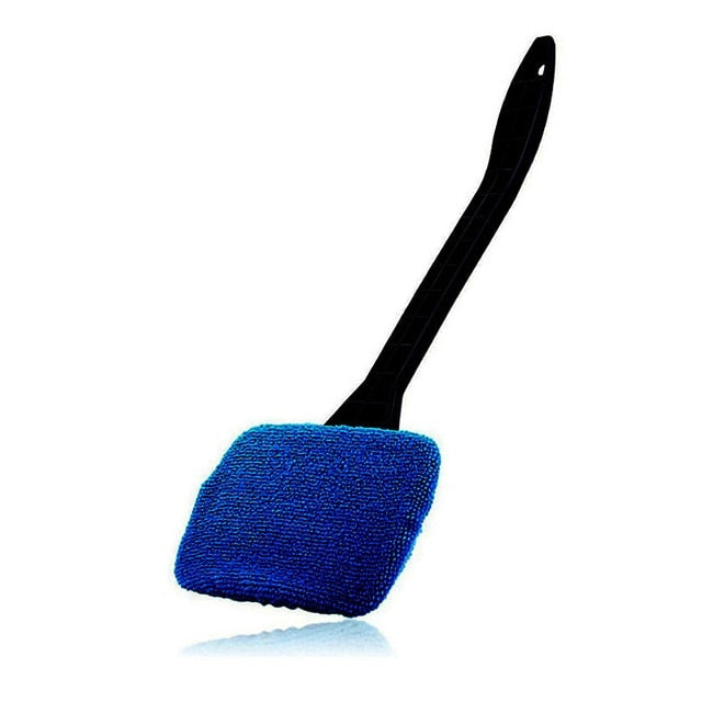 Microfiber Car Window Cleaner Long Handle Car Wash Car Brush Window Windshield Wiper Cleaner Car Cleaning Tool