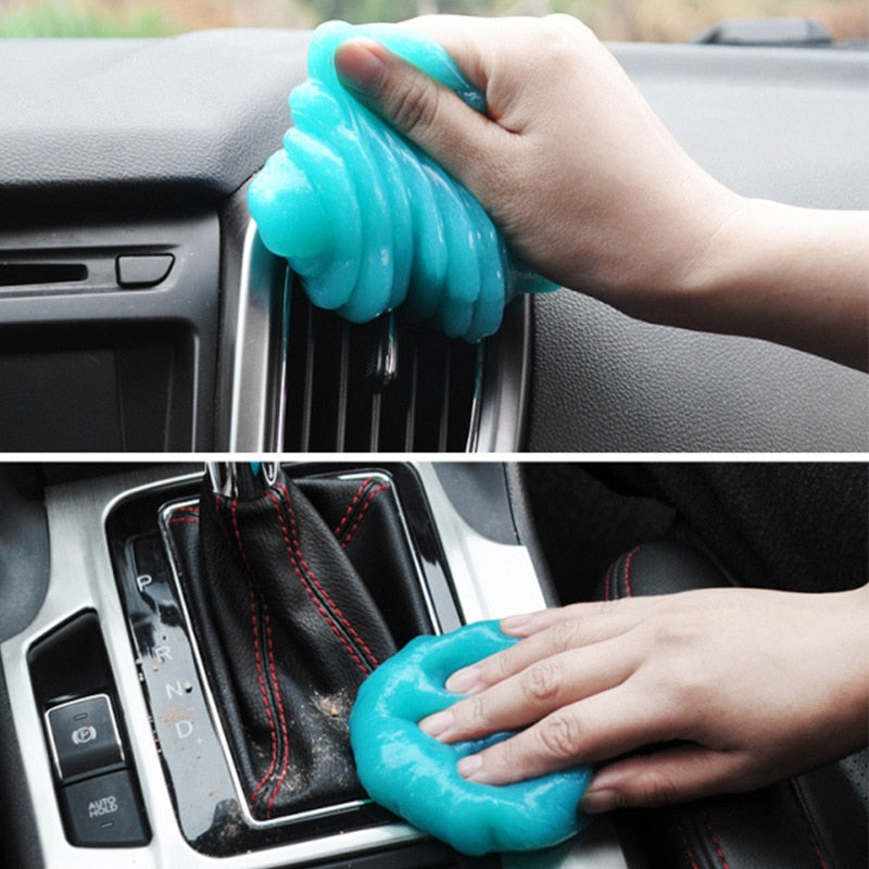 Cleaning Soft Rubber Car Air Outlet Dust Suction Mud Car Multi-Functional Household Keyboard Gap Sticky Ash Artifact Cleaning Pr