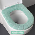 Universal Toilet Seat Cushion Thick Plush O-shaped Toilet Seat Toilet Cover With Handle Nordic Bathroom Accessories