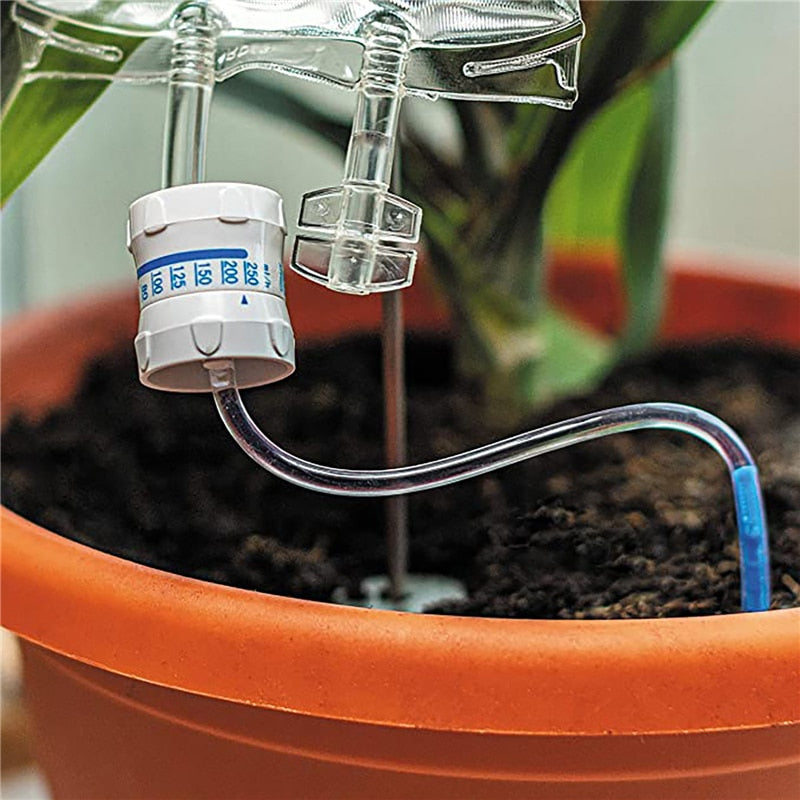 Self Watering Planter Insert Spike 350ML Plant Watering Bag Automatic Drip Irrigation Kit Plant Watering Devices For Indoor Pot