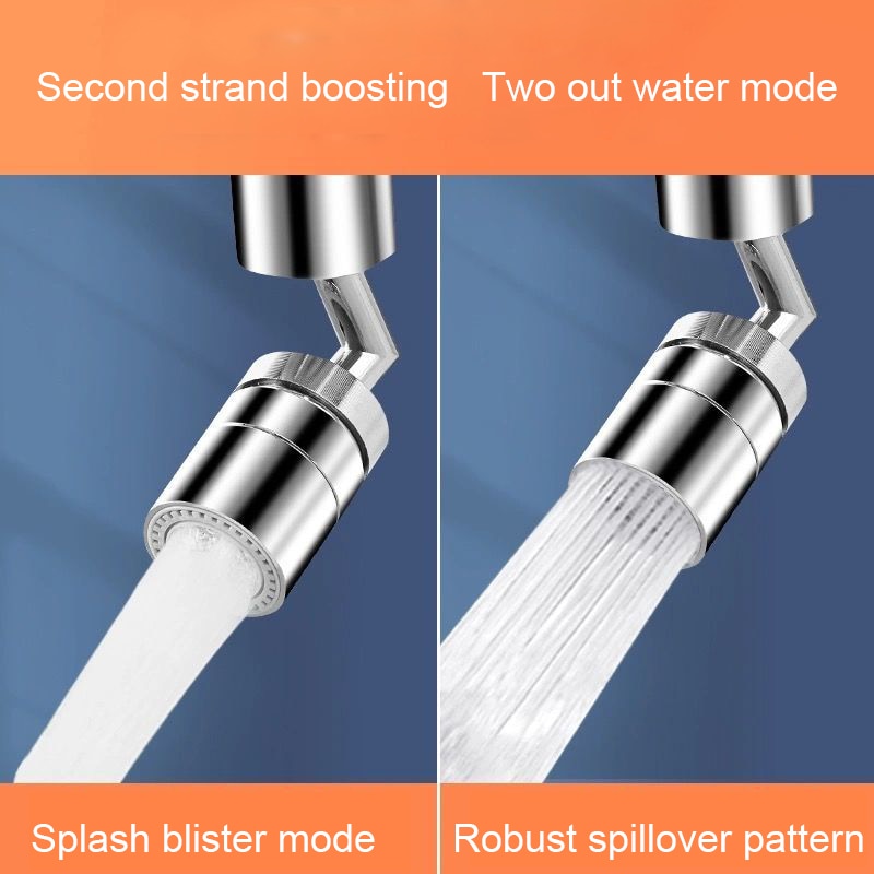 Universal 360° Rotate Kitchen Faucet Extender Aerator Plastic Splash Filter Kitchen Washbasin Faucet Bubbler Nozzle